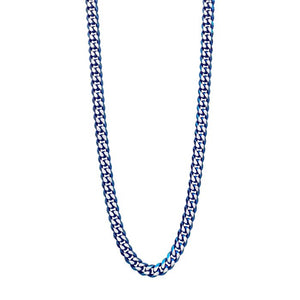 Fred Bennett | Blue Curb Chain Necklace