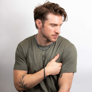 Fred Bennett | Blue Curb Chain Necklace