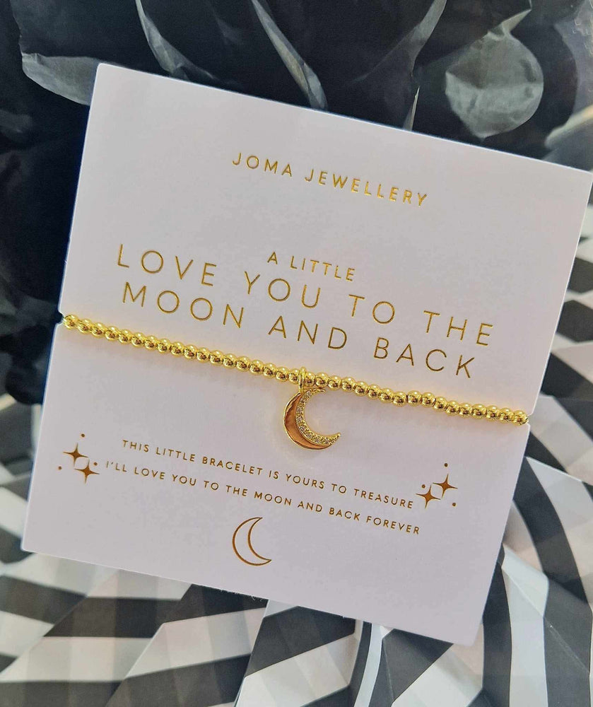 Joma Jewellery | Gold Love You To The Moon And Back Bracelet