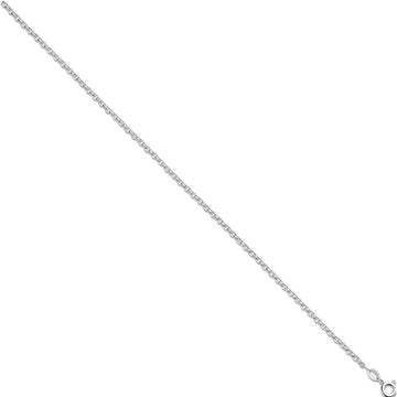 Sterling Silver 2.4mm Round Belcher Chain 20”