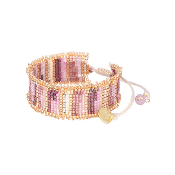 Mishky | Adjustable Beaded Bracelet Fringe Style - Small