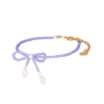 Mishky | Fita Lilac Adjustable Beaded Bracelet