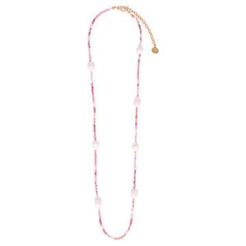 Mishky | Adjustable Beaded Necklace With Pearls
