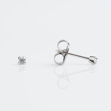 Studex | Sensitive 2mm CZ Stud Earrings