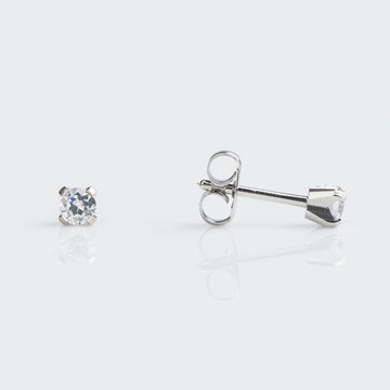Studex | Sensitive 3mm CZ Stud Earrings
