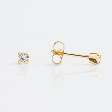 Studex | Sensitive 3mm CZ Stud Earrings