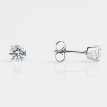 Studex | Sensitive 5mm CZ Stud Earrings