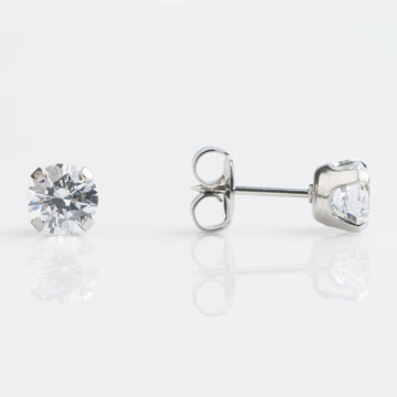 Studex | Sensitive 6mm CZ Stud Earrings