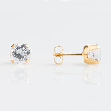 Studex | Sensitive 7mm CZ Stud Earrings