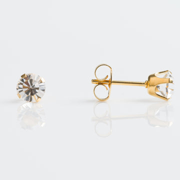 Studex | Sensitive April Crystal 5mm Stud Earrings