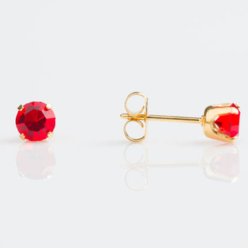 Studex | Sensitive July Ruby 5mm Stud Earrings