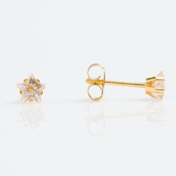 Studex | Sensitive 5mm CZ Star Stud Earrings