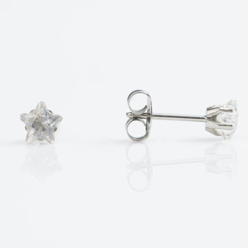 Studex | Sensitive 5mm CZ Star Stud Earrings