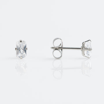 Studex | Sensitive 5x3mm CZ Stud Earrings