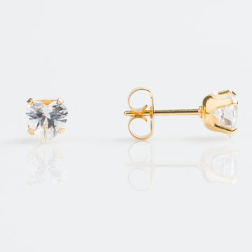 Studex | Sensitive CZ Heart Stud Earrings