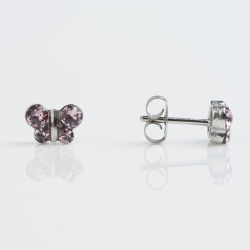 Studex | Sensitive June Alexandrite Butterfly Stud Earrings