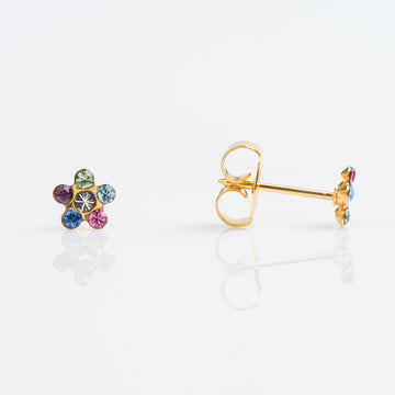 Studex | Sensitive Daisy Rainbow Stud Earrings