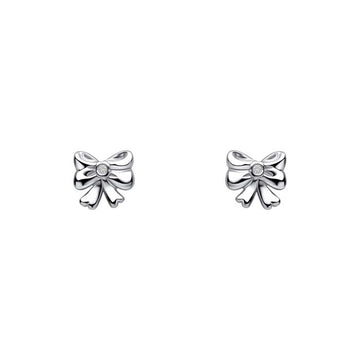 D For Diamond | Bow Stud Earrings