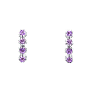 Laura Ashley | Alford Meadow Light Amethyst Earrings