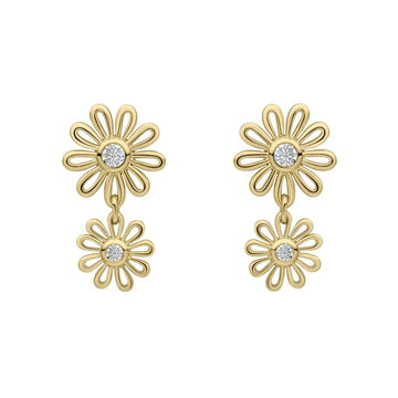 Laura Ashley | Thorncliff Daisy Drop Earrings