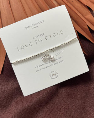 Joma Jewellery | Love To Cycle Bracelet