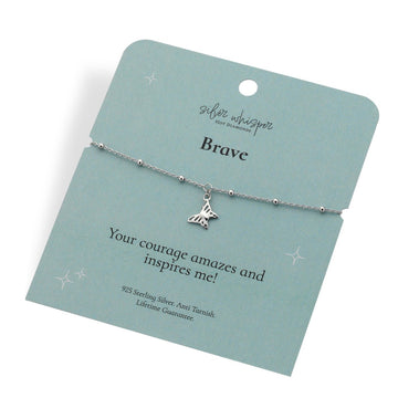 Hot Diamonds | Silver Whisper Brave Bracelet