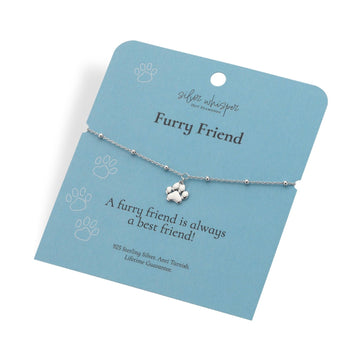 Hot Diamonds | Silver Whisper Furry Friend Bracelet