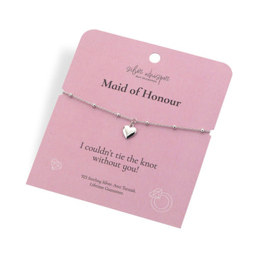 Hot Diamonds | Silver Whisper Maid of Honour Bracelet