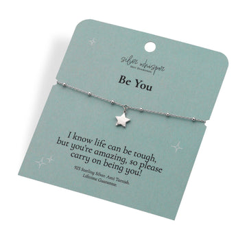Hot Diamonds | Silver Whisper Be You Bracelet