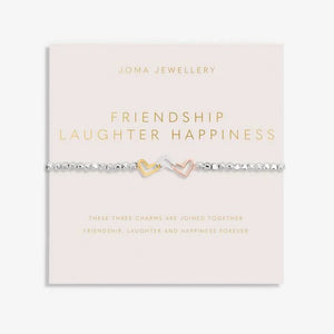 Joma Jewellery | Friendship Laughter Happiness Forever Yours Bracelet
