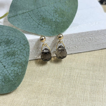 9ct Yellow Gold Drop Earrings