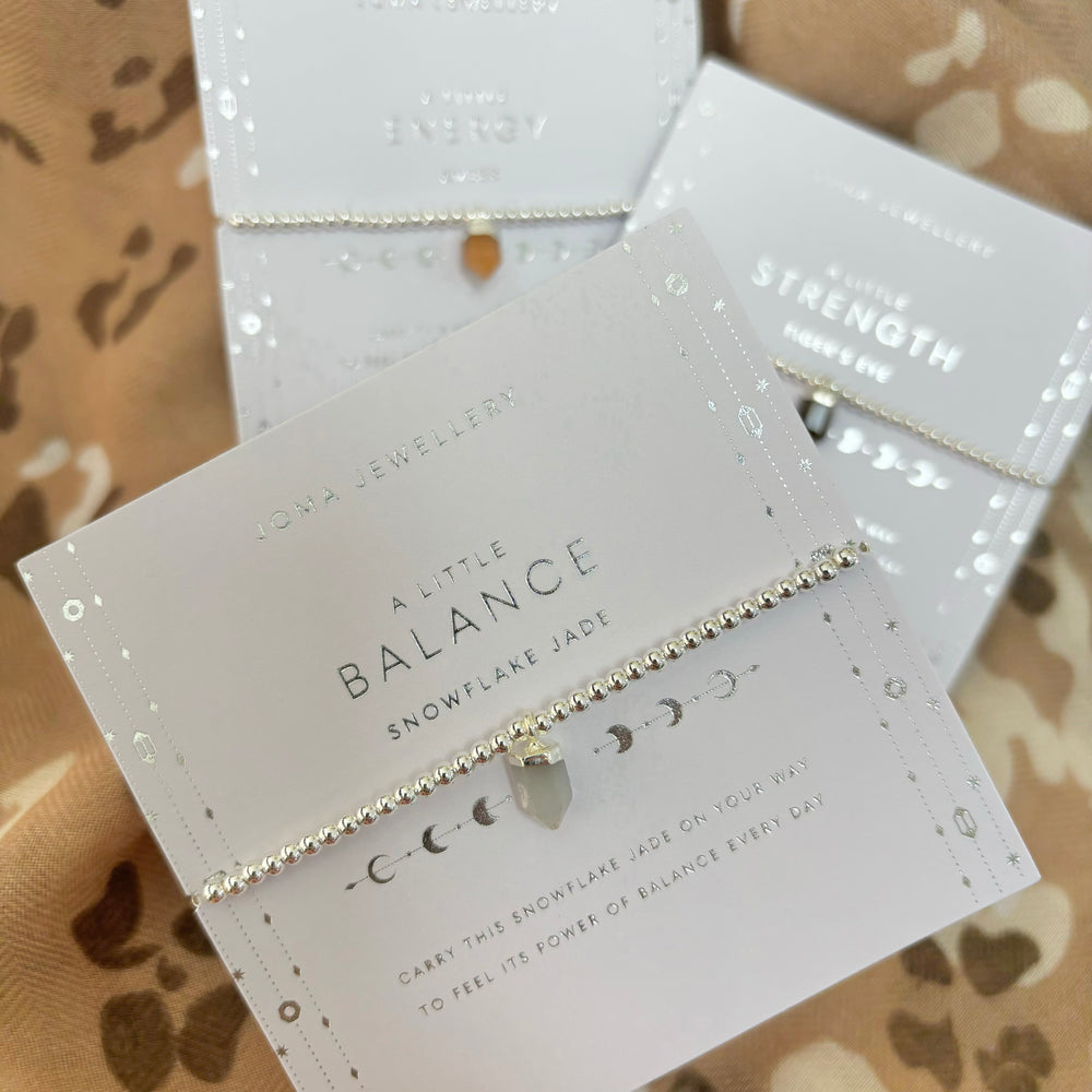 Joma Jewellery | Affirmation Crystal | Balance Bracelet