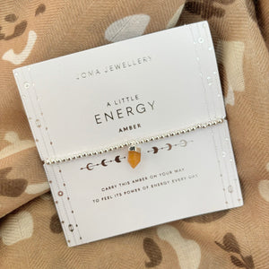 Joma Jewellery | Affirmation Crystal | Energy Bracelet