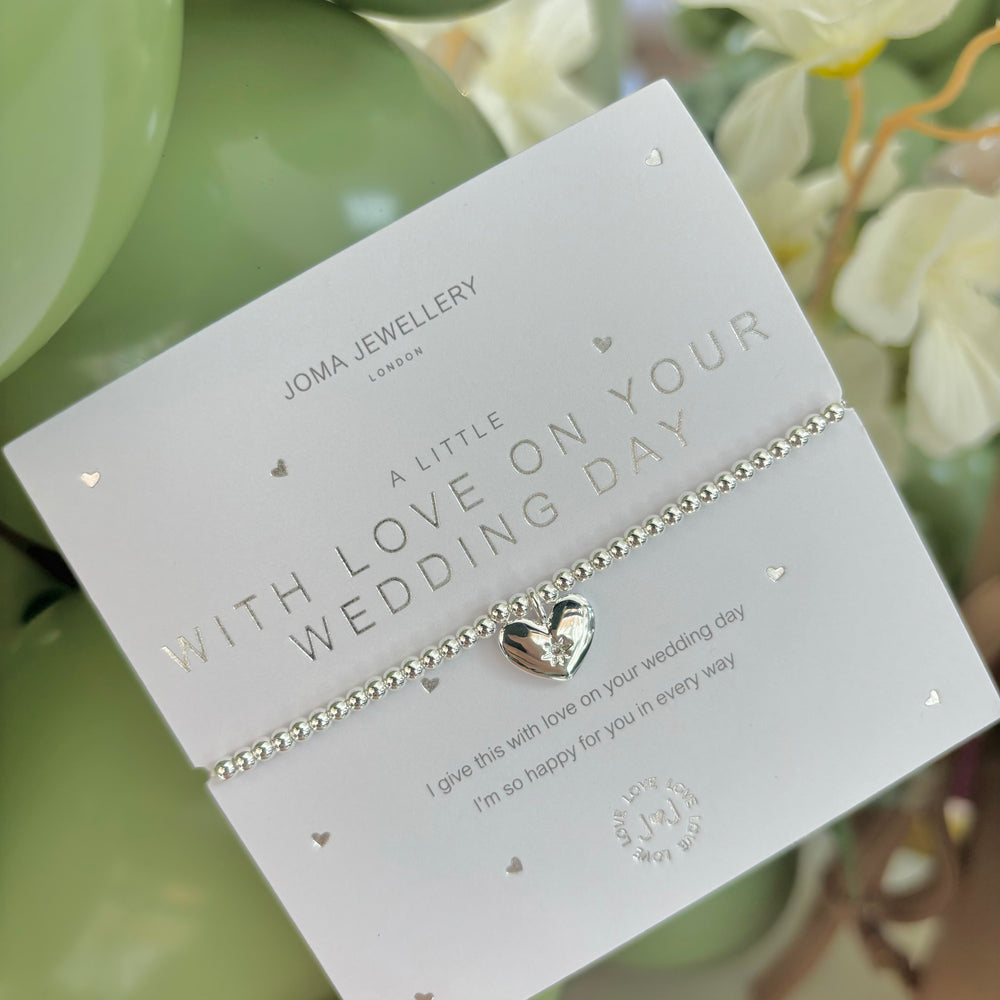 Joma Jewellery | With Love On Your Wedding Day Bracelet