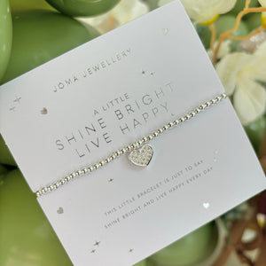 Joma Jewellery | Shine Bright - Live Happy Bracelet