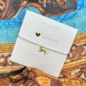 Joma Jewellery | I Love Horses Bracelet