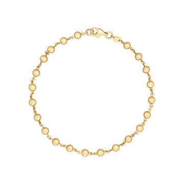 9ct Yellow Gold Ball Chain Bracelet