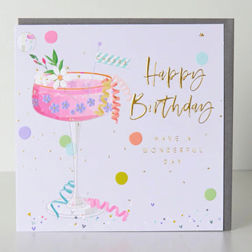 Belly Button Designs | Happy Birthday Cocktail