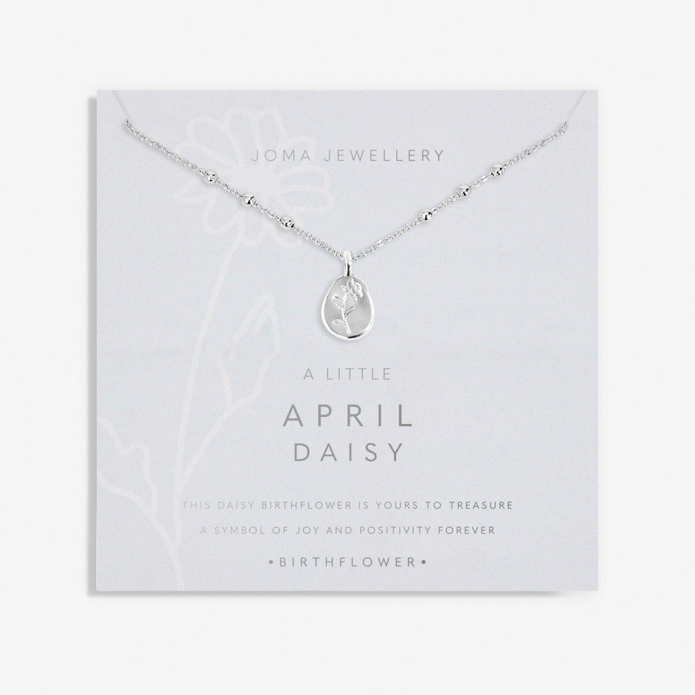 Joma Jewellery | April Birthflower Necklace