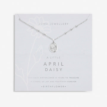 Joma Jewellery | April Birthflower Necklace