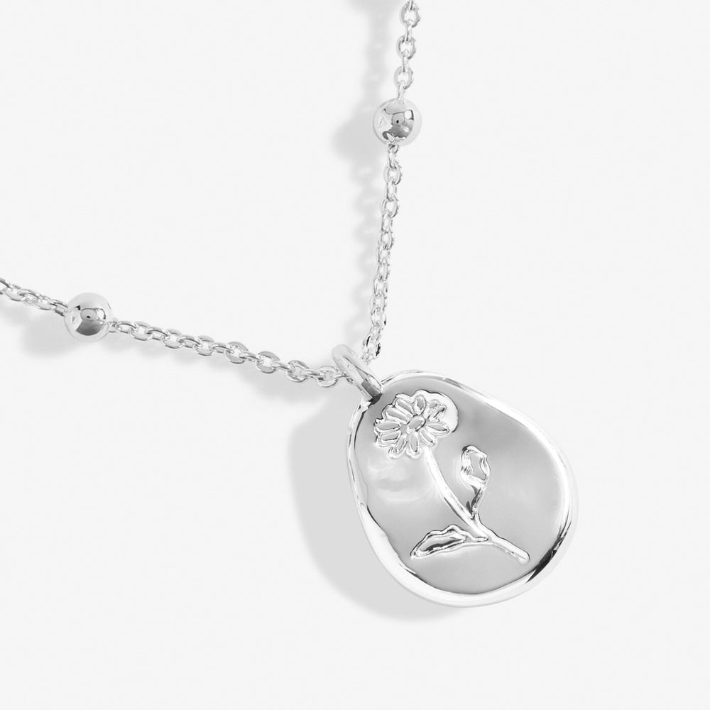 Joma Jewellery | April Birthflower Necklace