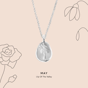 Joma Jewellery | May Birthflower Necklace