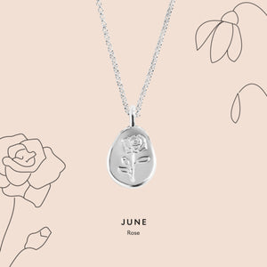 Joma Jewellery | June Birthflower Necklace