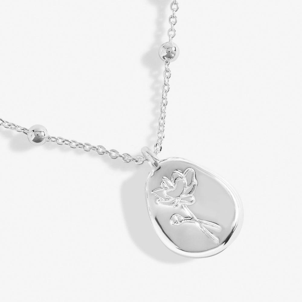 Joma Jewellery | July Birthflower Necklace