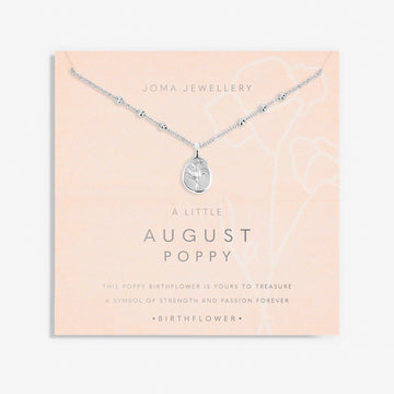 Joma Jewellery | August Birthflower Necklace