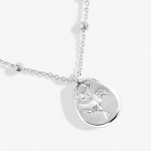 Joma Jewellery | August Birthflower Necklace