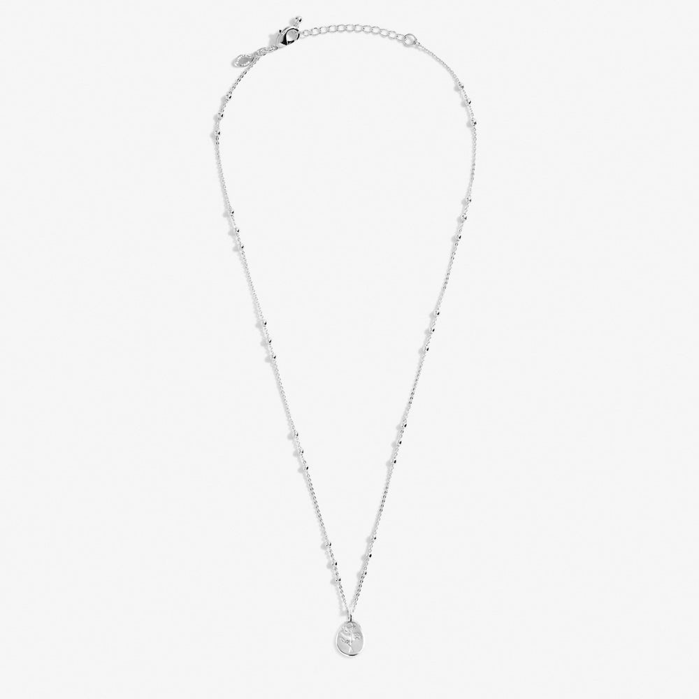 Joma Jewellery | August Birthflower Necklace