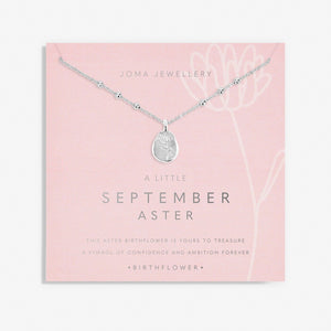 Joma Jewellery | September Birthflower Necklace