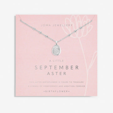 Joma Jewellery | September Birthflower Necklace