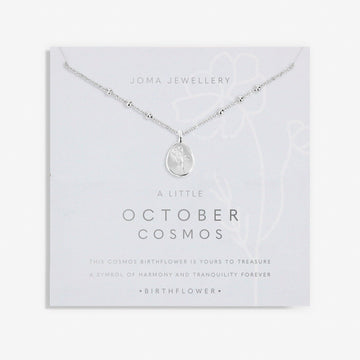 Joma Jewellery | October Birthflower Necklace
